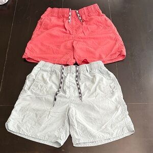 Kids' AFTCO Coral and light blue Shorts